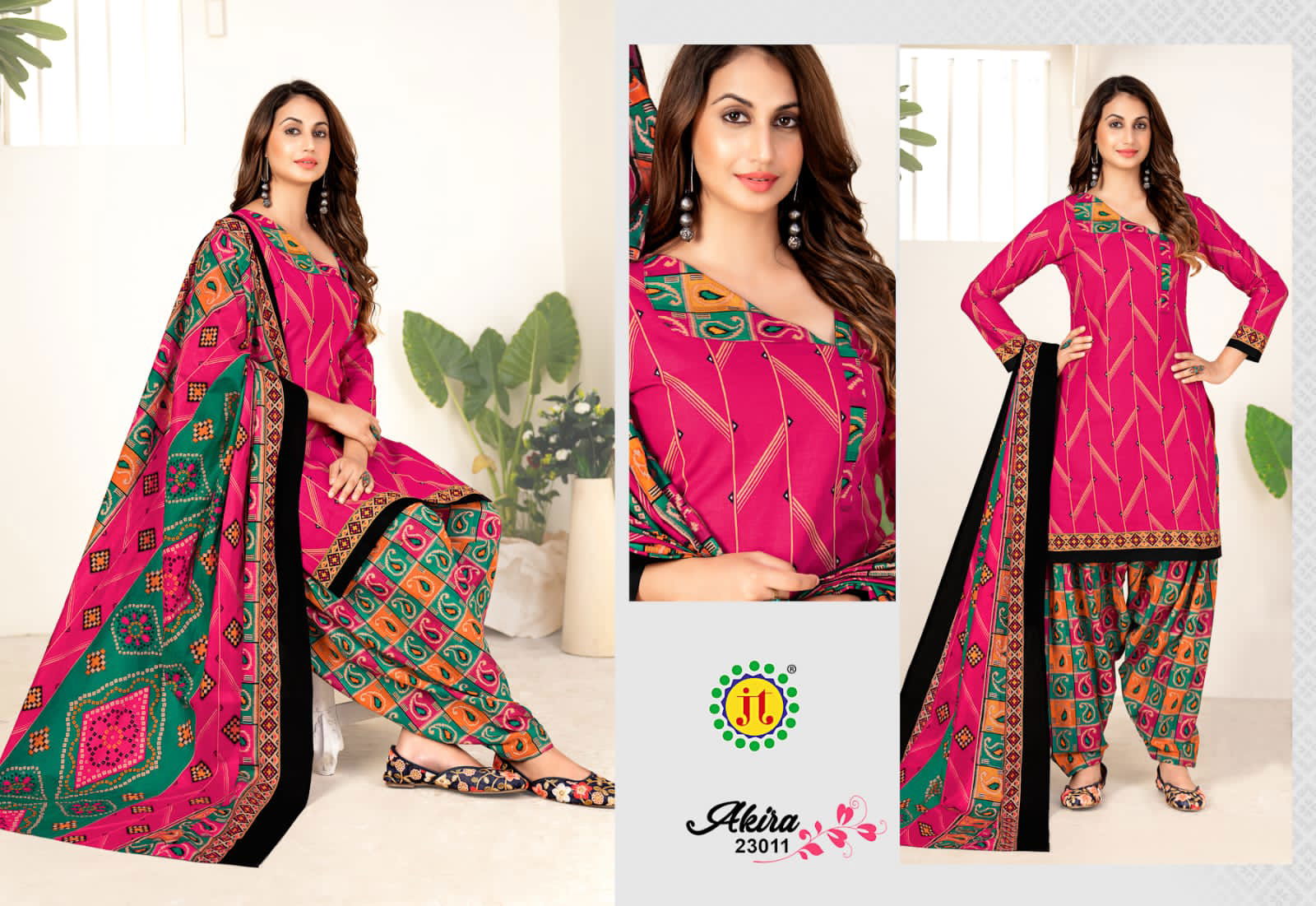 Jt Akira 23 Casual Daily Wear Cotton Printed Dress Material Collection